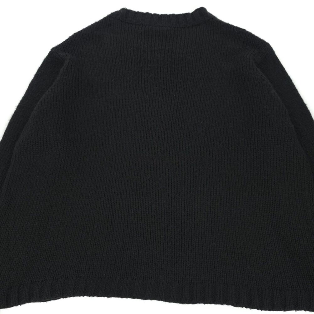 WOODEN SHIPS Rock & Roll Wool Mohair Sweater Slouchy Minimal Boho Grunge Lounge - Picture 7 of 8